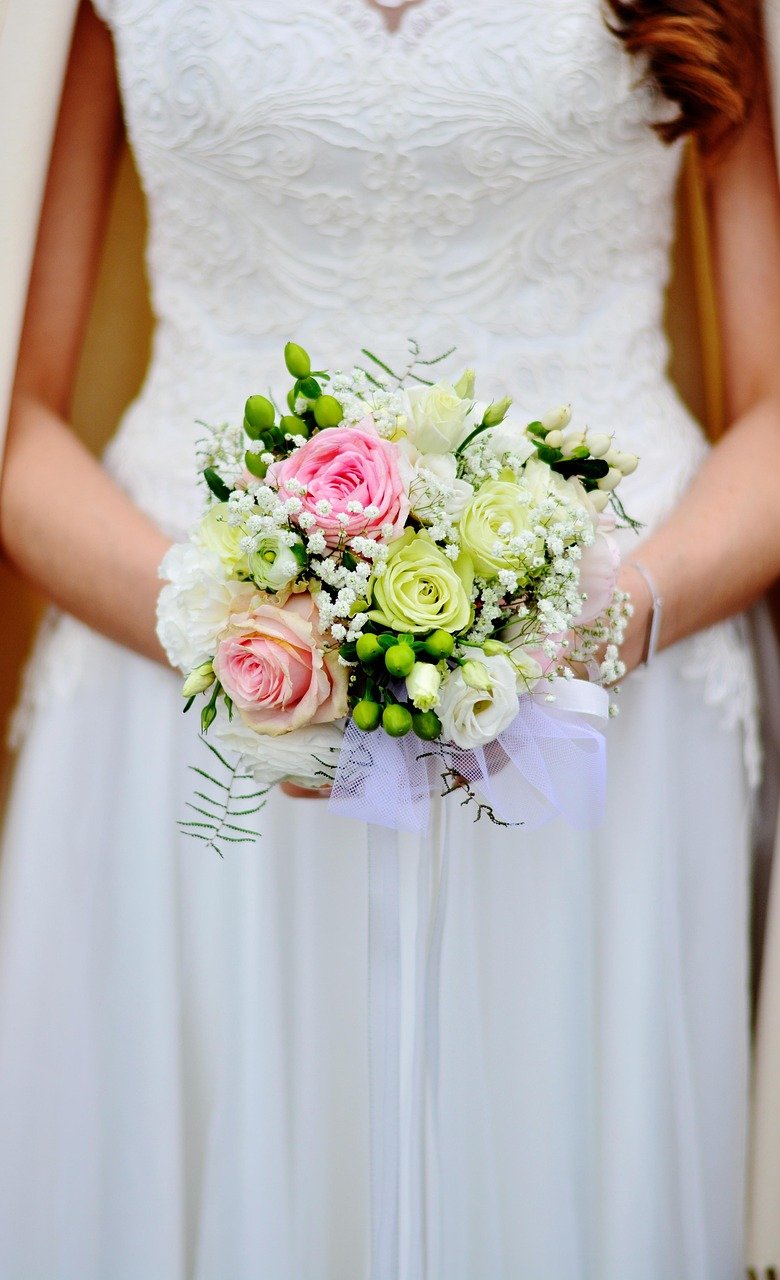 bridal bouquet, bunch of flowers, wedding, bride, celebration, to marry, flower, flower wallpaper, love, marriage, romantic, flower background, beautiful flowers, fixed, white, wedding dress, married, nature, wedding bouquet