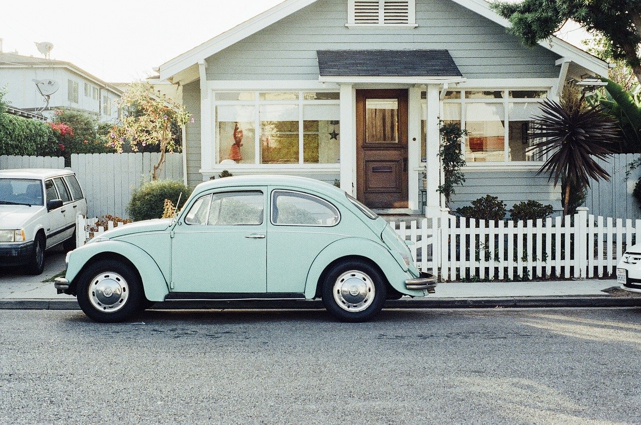vw beetle, volkswagen, classic car, car, vintage, oldtimer, vehicle, automobile, old, auto, classic, transport, transportation, drive, house, car wallpapers, street