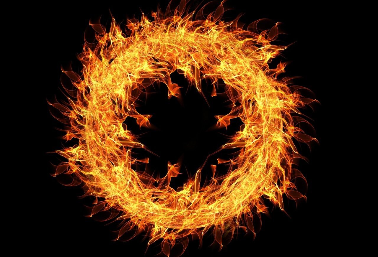 fire, flame, heat, hot, ring, ring of fire, burn, fire, fire, fire, fire, fire