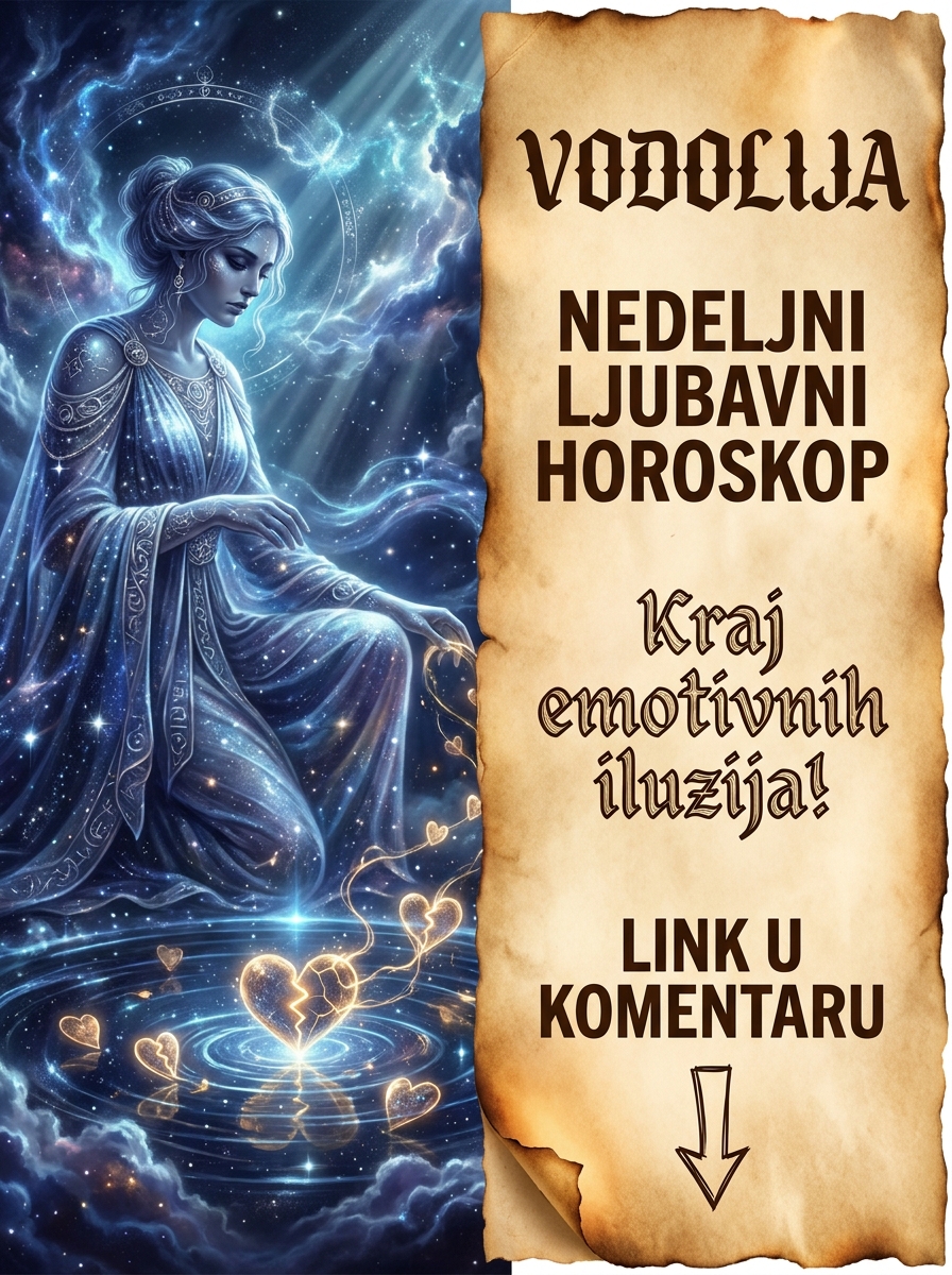 VODOLIJA – VELIKI NEDELJNI LJUBAVNI HOROSKOP: Zašto uporno birate ljude koji vas emotivno prazne? (Surova istina)