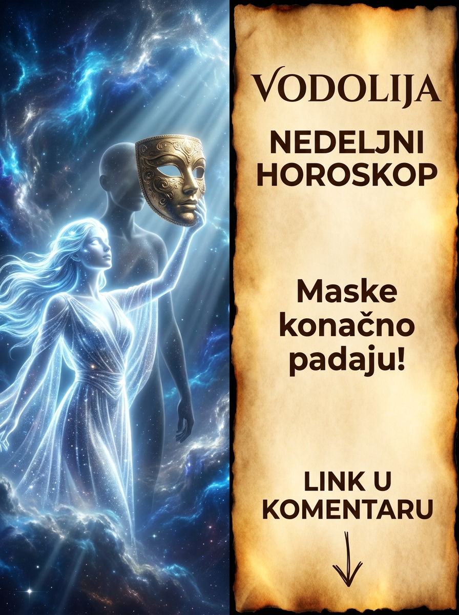 VODOLIJA – NEDELJNI HOROSKOP: Spremite se za bolno otrežnjenje, jedna bliska osoba konačno skida svoju masku!