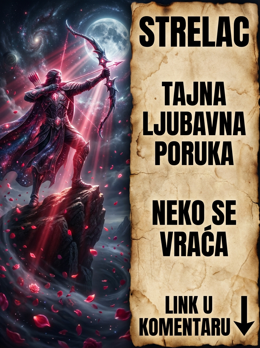 STRELAC – TAJNA LJUBAVNA PORUKA: Duh iz prošlosti se vraća u vaš život, evo zašto mu morate brutalno zatvoriti vrata!