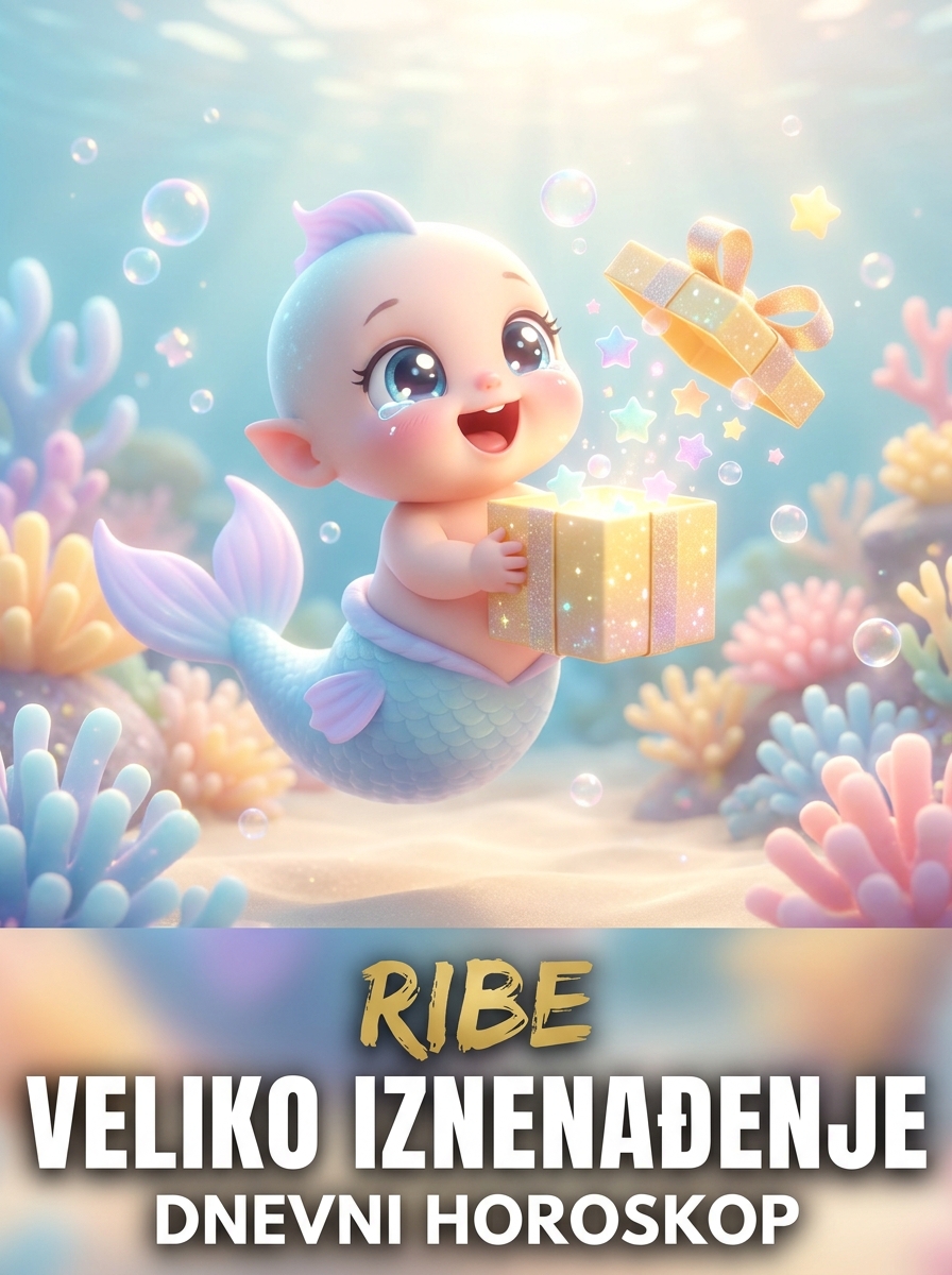RIBE – Dnevni horoskop: Spremite se za šok, univerzum vam šalje iznenađenje koje će vam okrenuti život naglavačke!