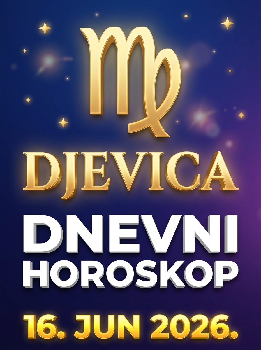 DJEVICA – DNEVNI HOROSKOP ZA 16. JUN 2026: Vaš fokus danas ruši sve prepreke, vreme je za nemilosrdnu egzekuciju prioriteta
