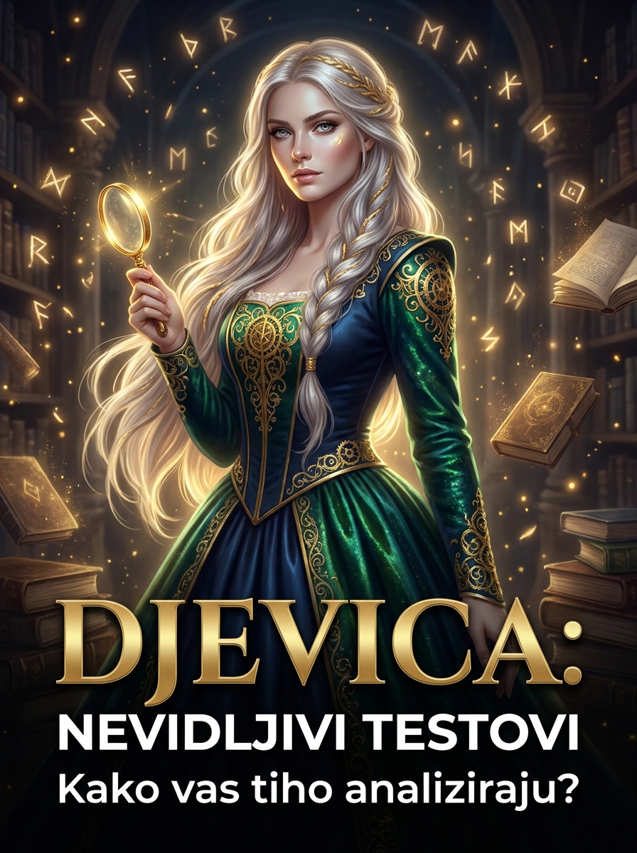 DJEVICA I NEVIDLJIVI TESTOVI: Kako vas ovaj znak tiho analizira i zašto padate na njihovom testu pre nego što i primetite