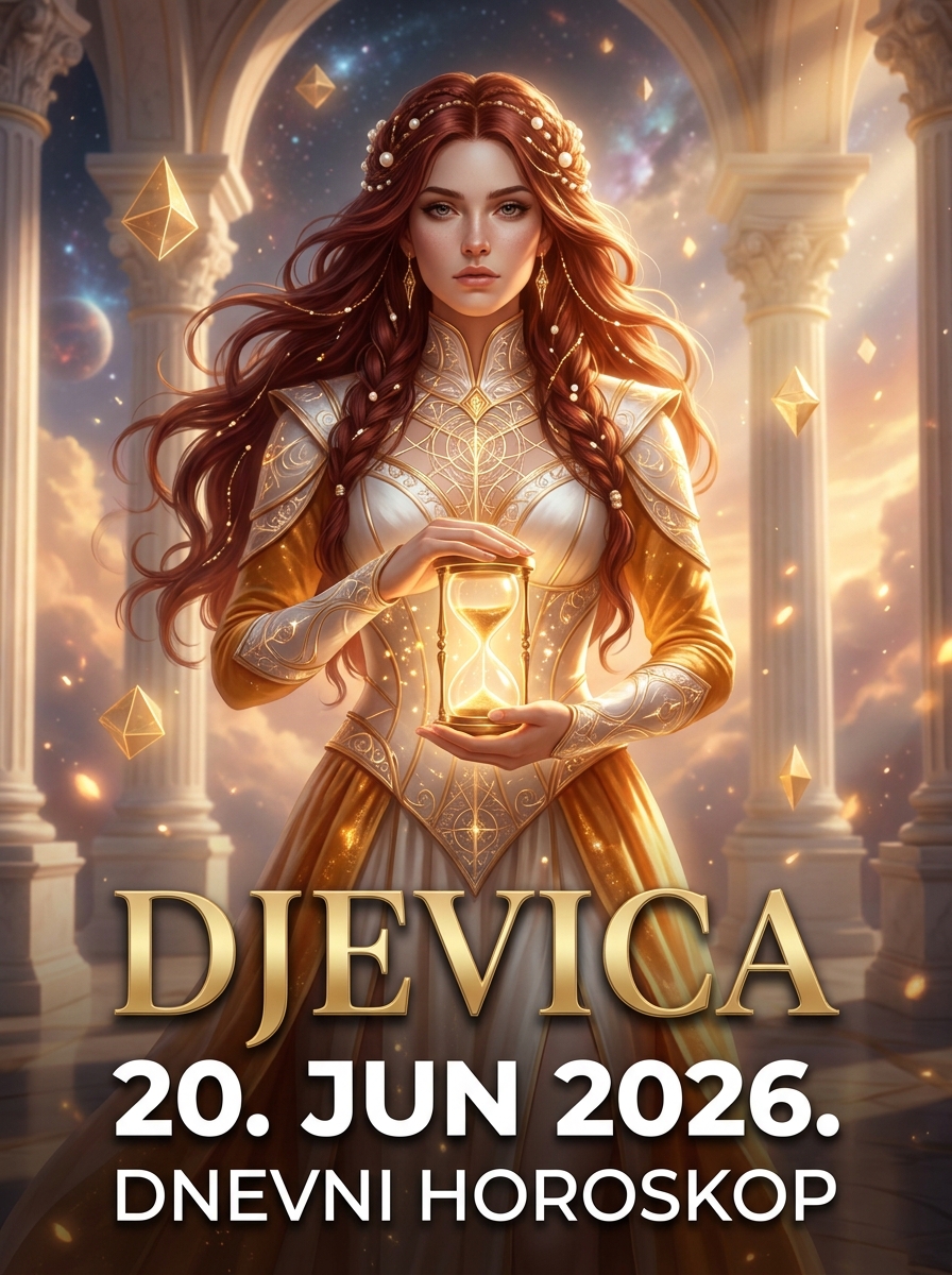 DJEVICA – DNEVNI HOROSKOP ZA 20. JUN 2026: Zvezde vam naređuju prekid rada, danas svet mora da preživi bez vaše pomoći