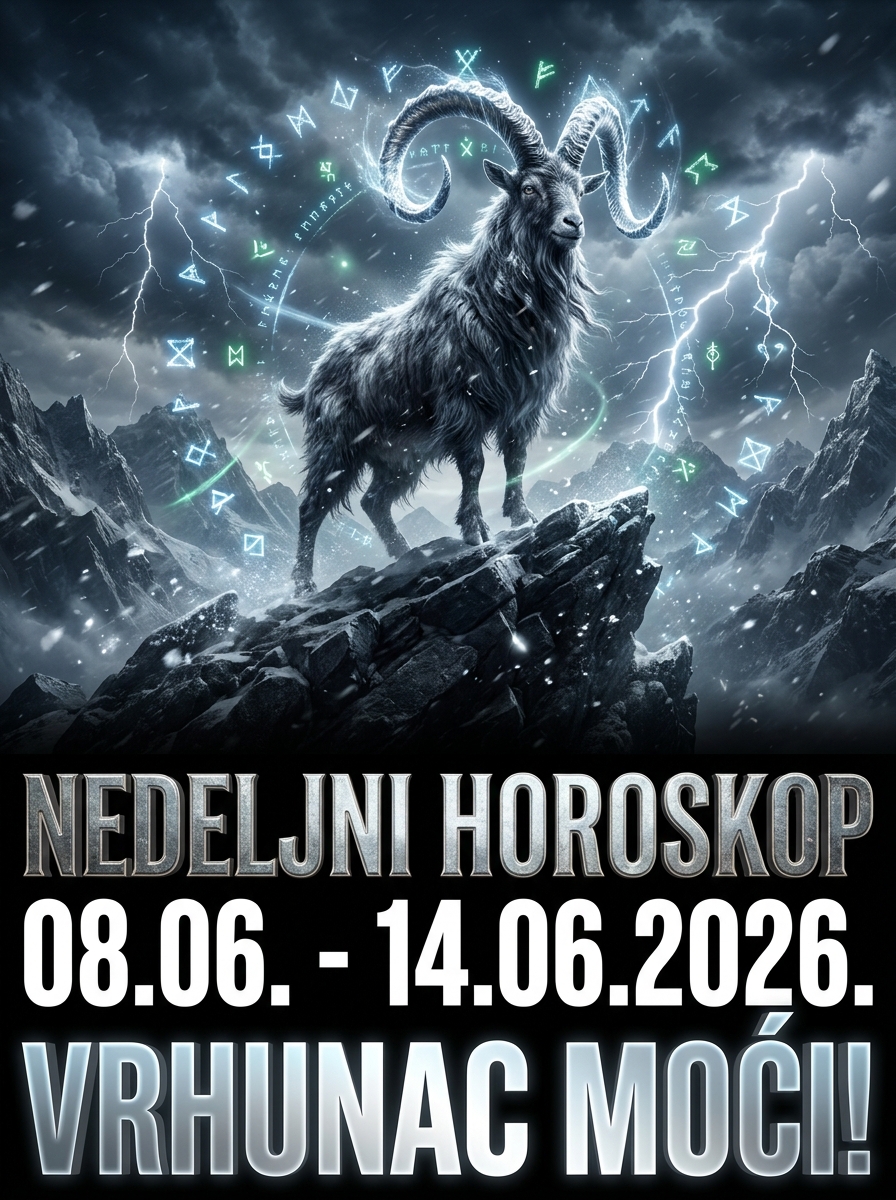 JARAC – Nedeljni horoskop (08.06. – 14.06.2026): Vreme je za potpunu dominaciju, automatizaciju sistema i strateško pozicioniranje!