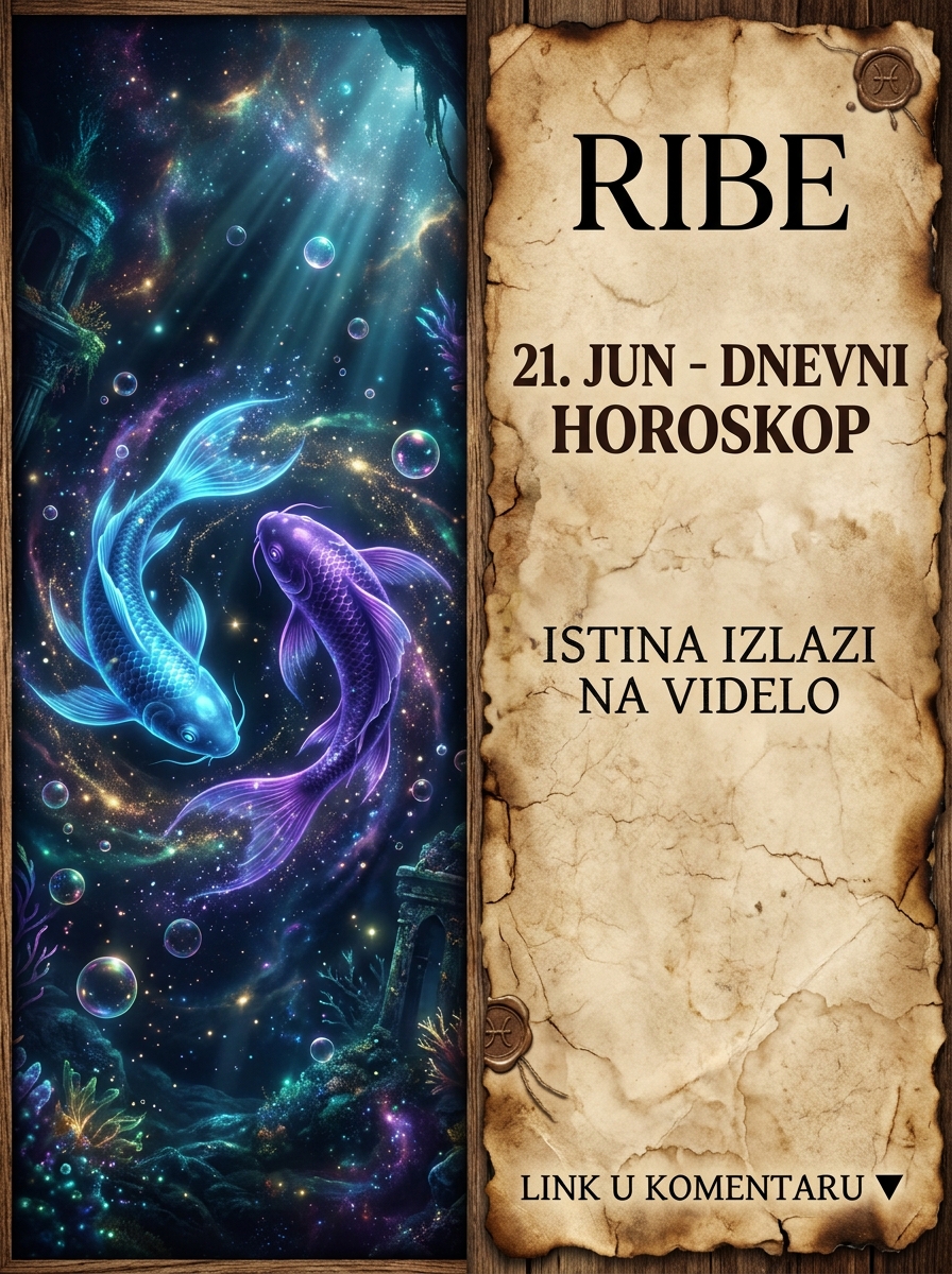 RIBE – Dnevni horoskop za 21. jun: Bolna tajna konačno izlazi na videlo, vreme je da skinete ružičaste naočare i suočite se sa istinom!