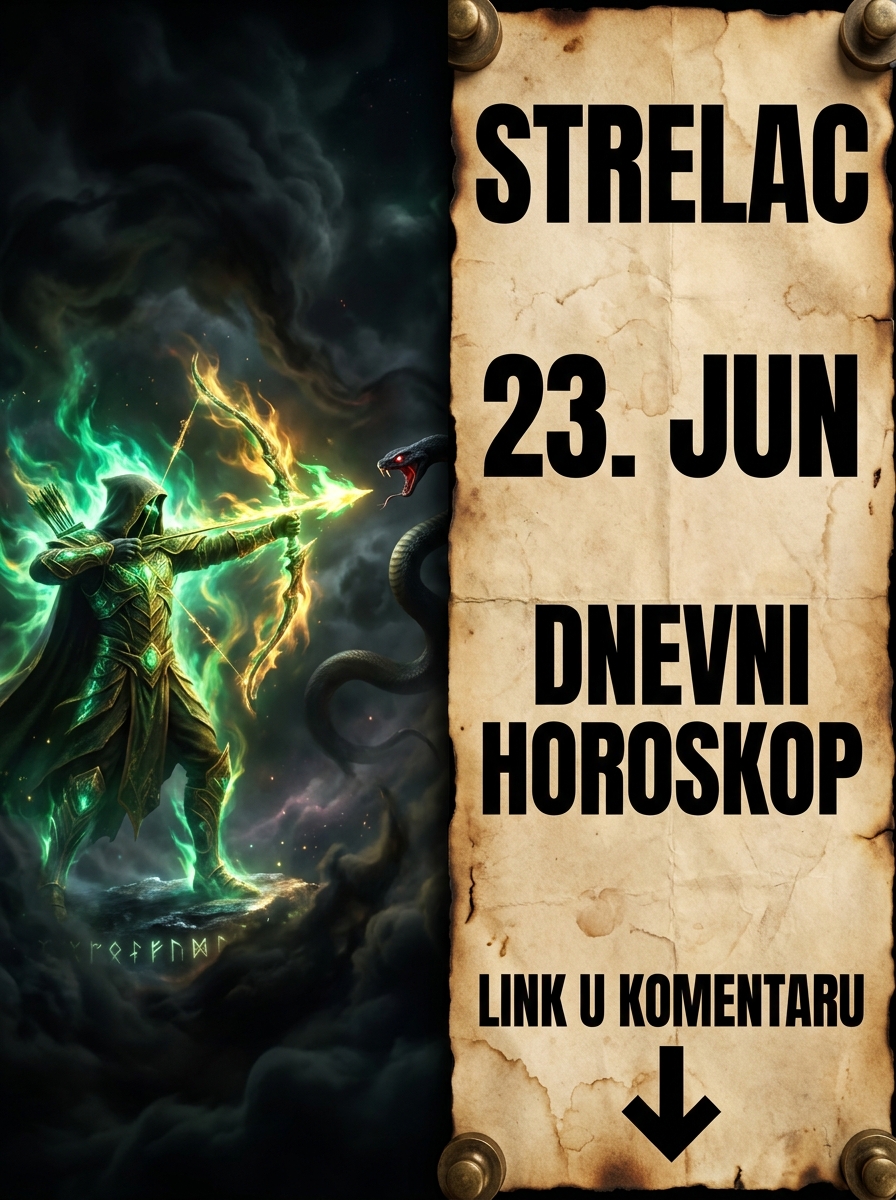 STRELAC – DNEVNI HOROSKOP ZA 23. JUN: Gorka istina izlazi na videlo, danas jednoj osobi brutalno i zauvek zatvarate vrata!