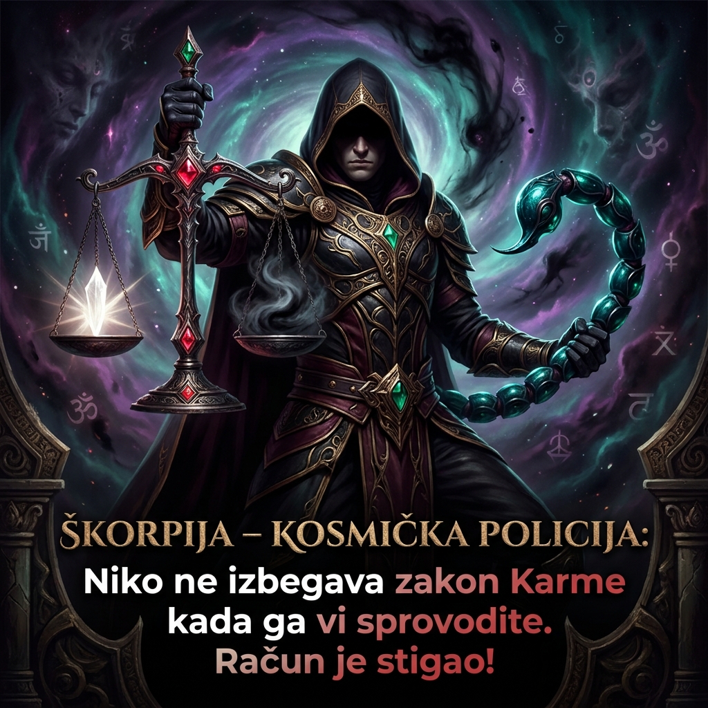 ŠKORPIJA KAO ORUŽJE UNIVERZUMA: Zašto ste baš vi izabrani da naplatite svaki karmički dug?