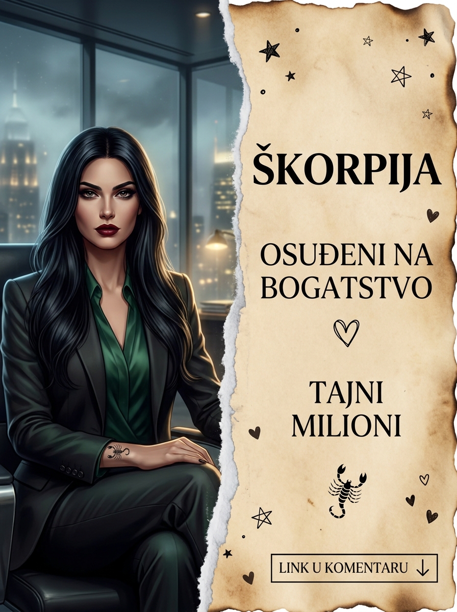 ŠKORPIJA I NOVAC: Zašto su osuđeni na bogatstvo u drugom delu života i kako tajno prave milione!