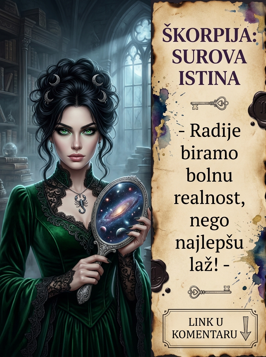 ŠKORPIJA I SUROVA ISTINA: Zašto radije birate najbolniju realnost nego najlepšu laž i zašto vaša iskrenost plaši slabiće!