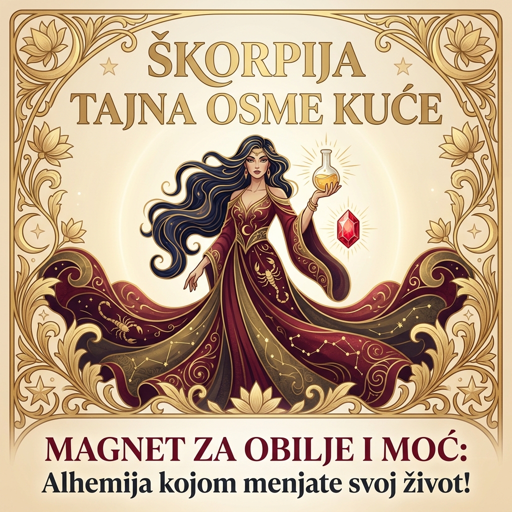 ŠKORPIJA I TAJNA OSME KUĆE: Vaš urođeni magnet za veliki novac, fatalnu intimnost i apsolutnu moć!