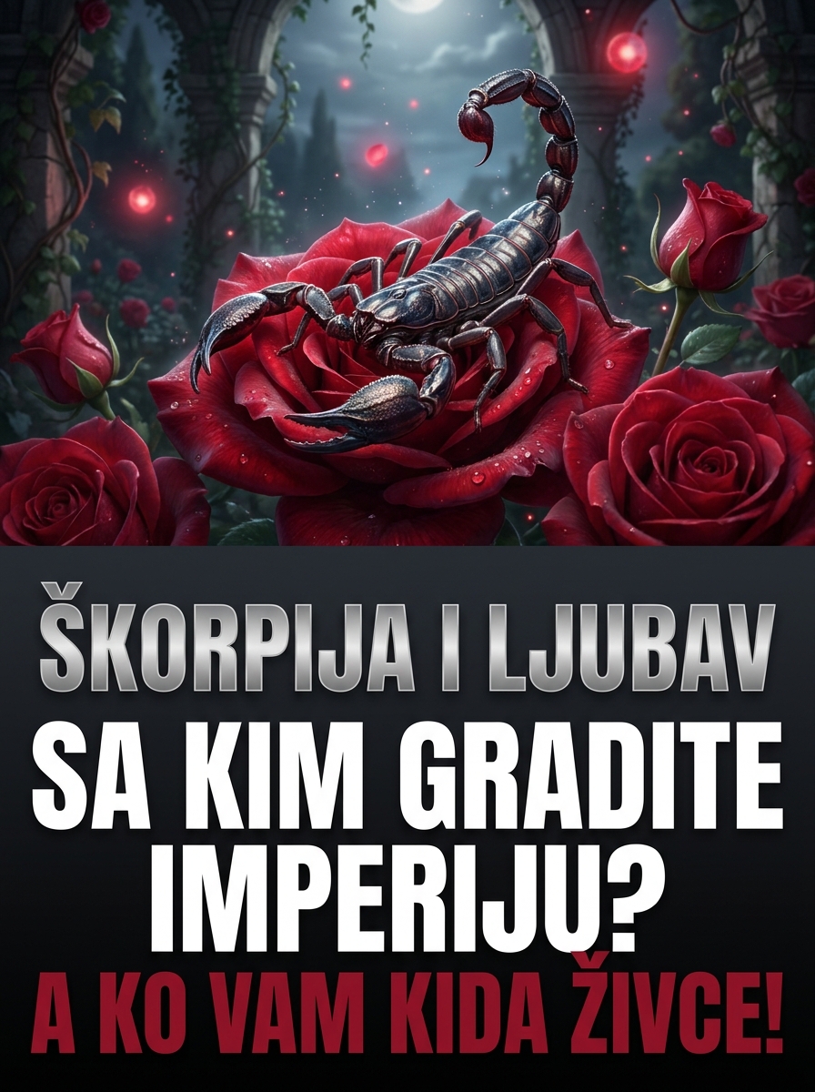 ŠKORPIJA I LJUBAVNI KOD: Sa kim gradite neuništivu imperiju, ko vas fatalno privlači, a od koga morate da bežite glavom bez obzira!