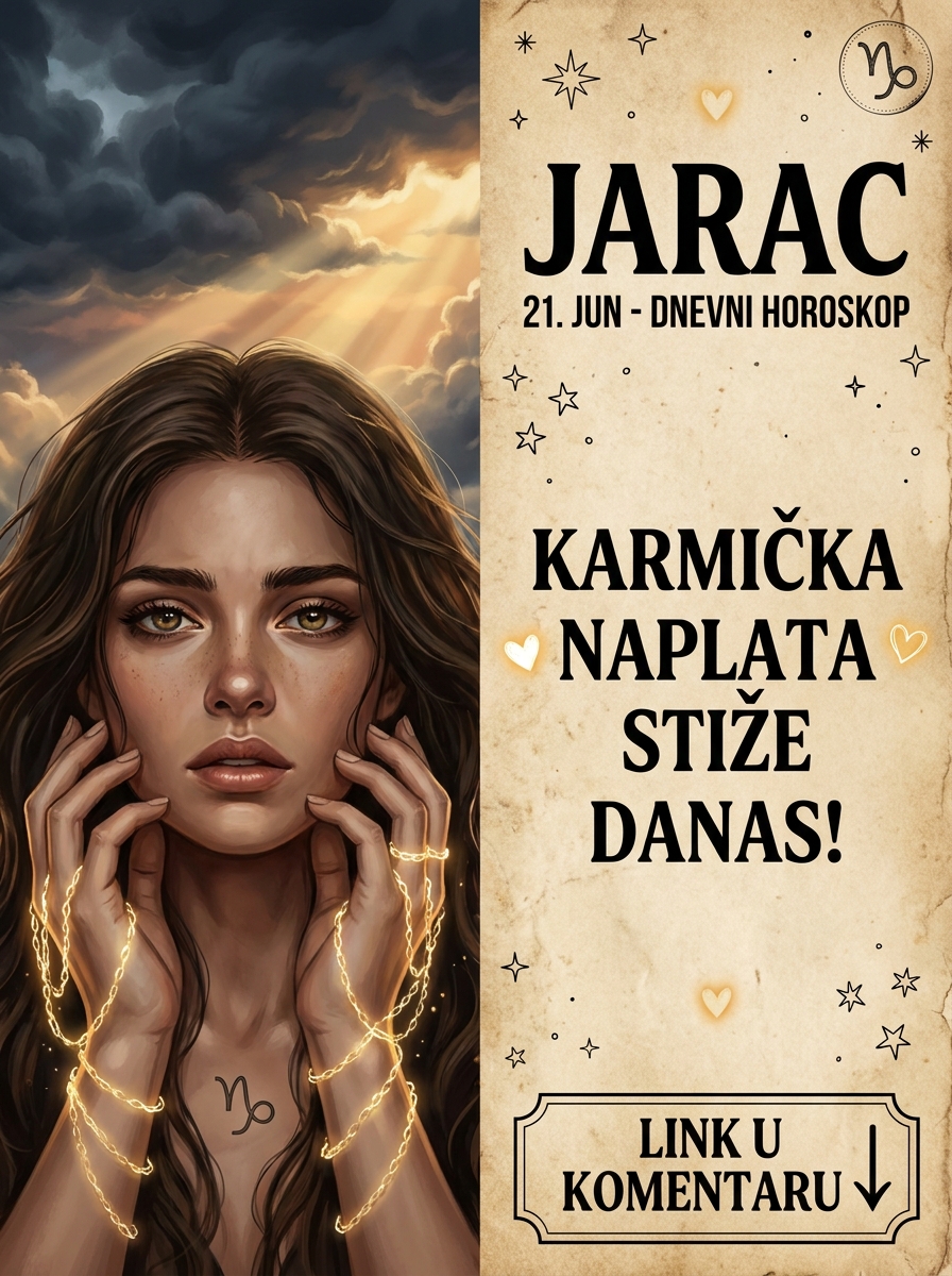 JARAC: Dnevni horoskop za 21. Jun – Karmička naplata stiže, vreme je da padnu maske onima koji vas koriste!